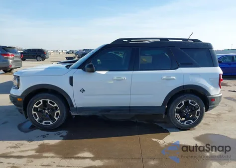 2024 Ford Bronco Sport Outer Banks z USA, uszkodzony, nr VIN 3FMCR9C66RRE77497